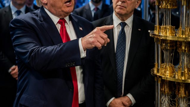 Donald Trump's Unusual Interruption at Quantum Technology Event