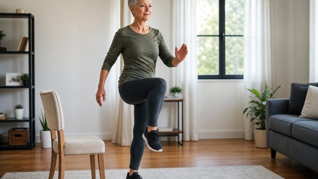 Simple 4-Minute Exercise Routine to Enhance Longevity and Prevent Falls