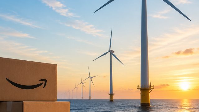 Amazon Expands Sustainability Efforts with Major Offshore Wind Deal